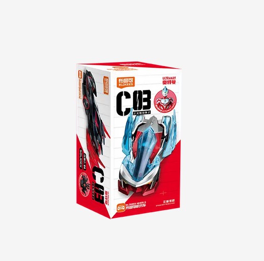 BLOKEES Ultraman Wheels C03 Collectible Assembly Figures Model Kits Gift HOT