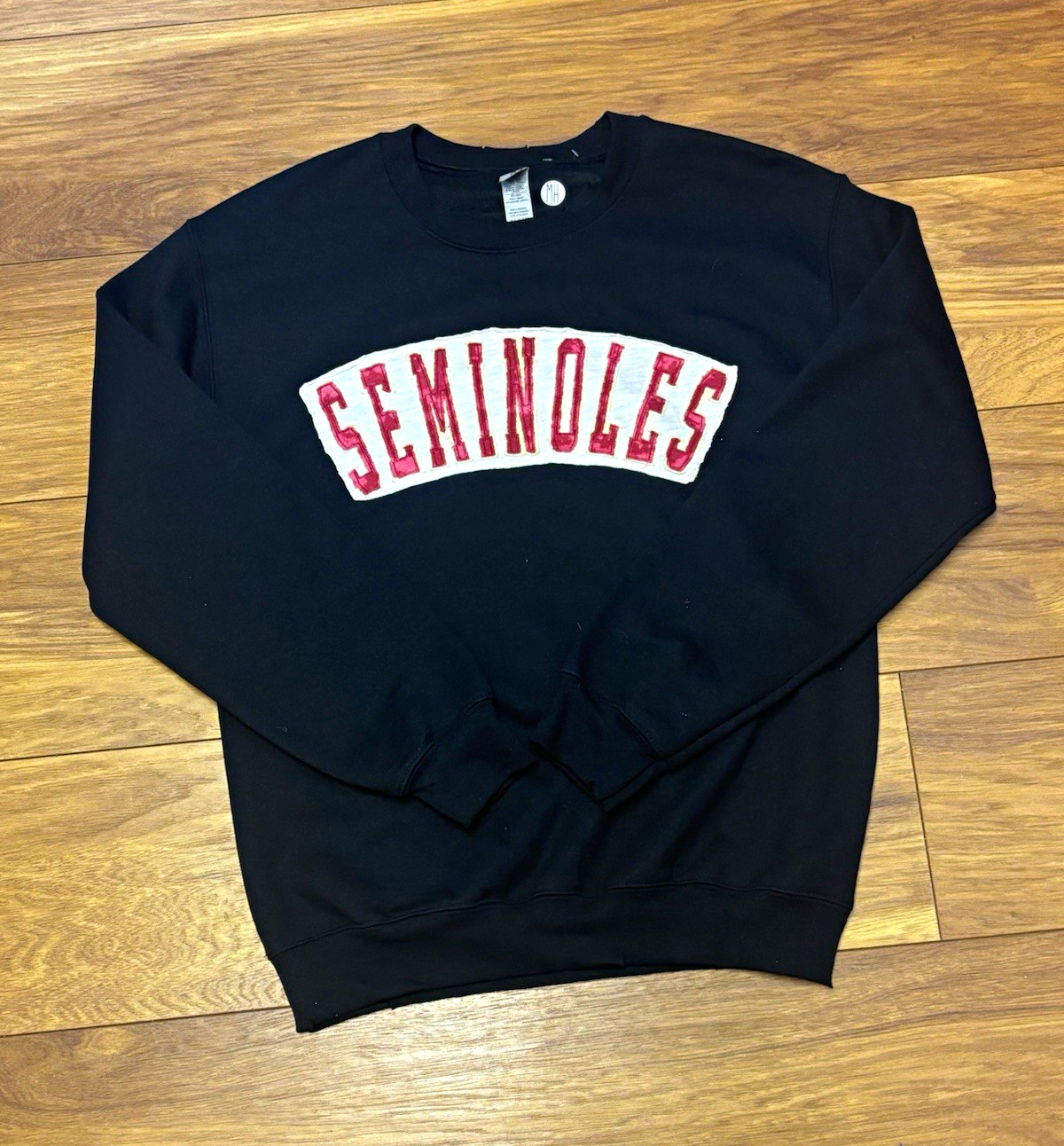 Florida State Seminoles Black Crewneck Sweatshirt \ Florida State Seminoles Black Crewneck Sweatshirt \