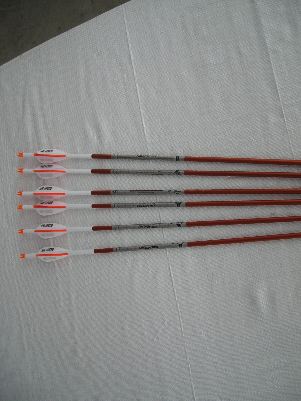 6 NEW EASTON Autumn Orange Limited Edition 390 Spine 6MM