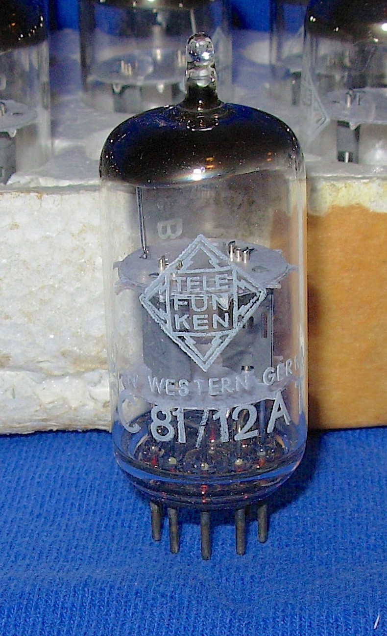 NOS NIB Telefunken 12AT7 / ECC81 1967 Date