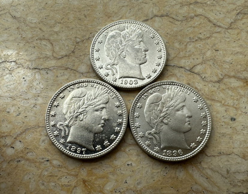 Lot of 3 1903S 1896S 1897S Lot of 3 1903S 1896S 1897S