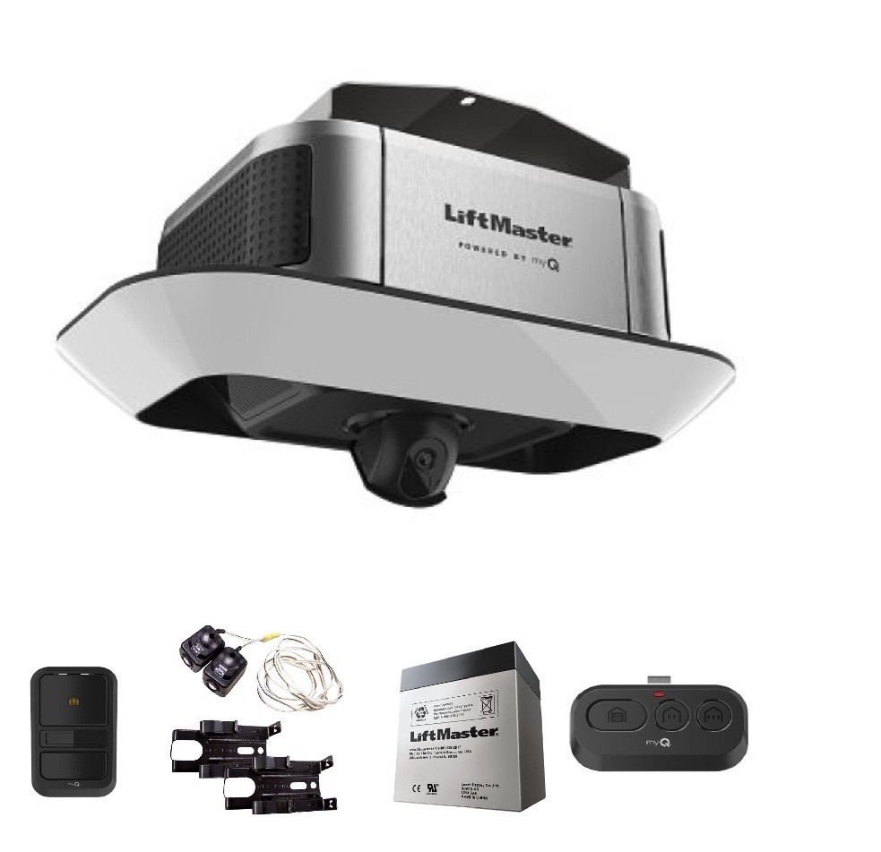 Liftmaster 4690L Premium Chain Garage Door Opener w/ Camera & Battery Backup