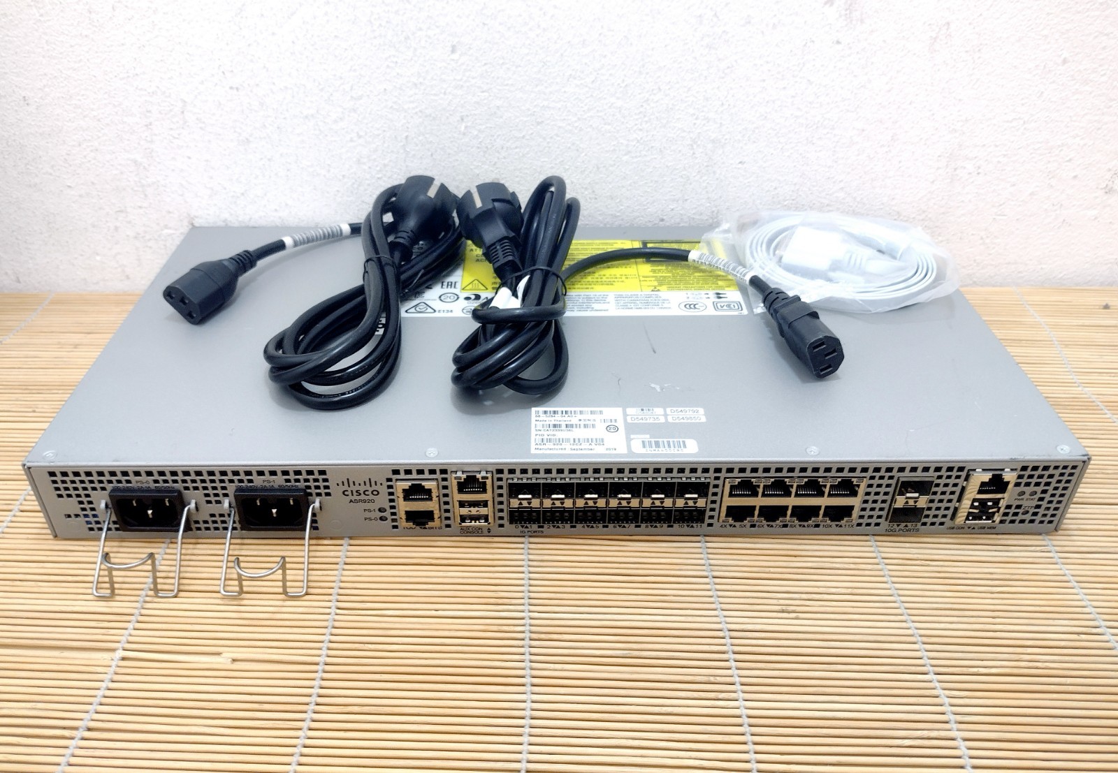 Cisco ASR-920-12CZ-A ASR920 Series 12GE 2-10GE AC Model Advanced Metro IP
