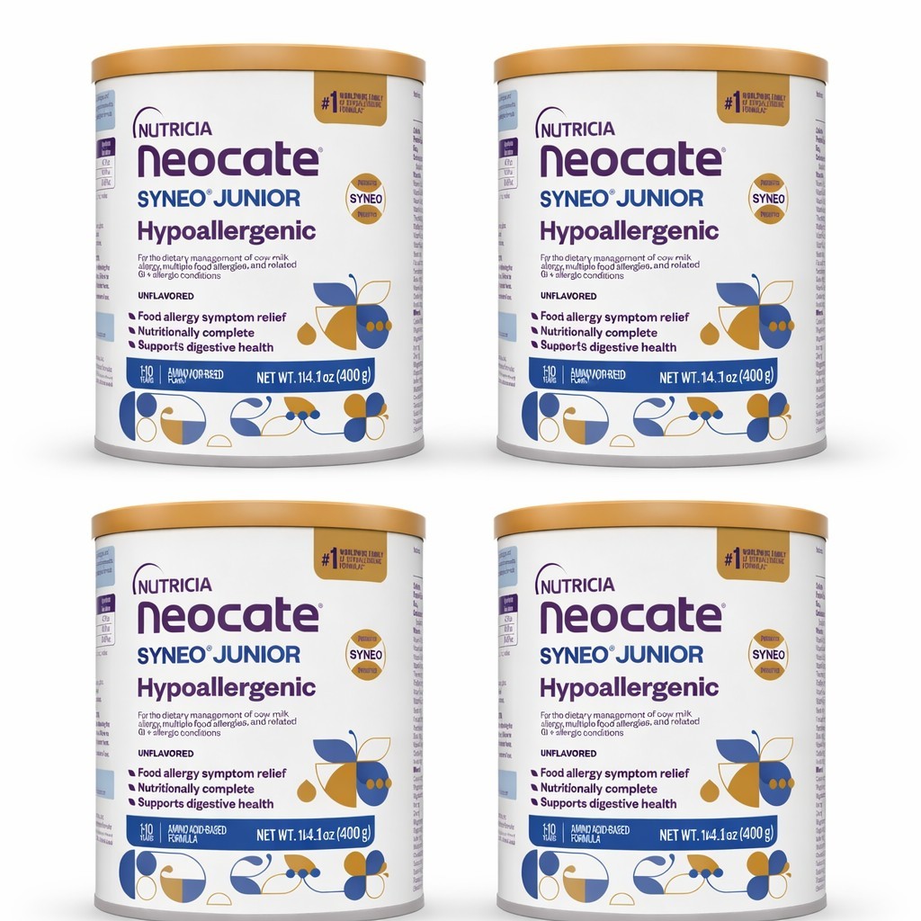 (4 Cans) Neocate Syneo Junior Hypoallergenic EXP 03/27 