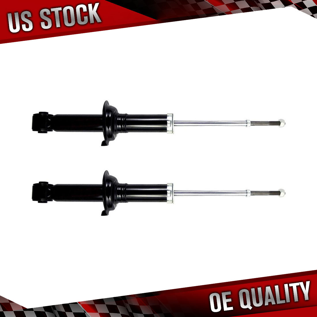 Rear Left & Right Shocks Struts 2PCS Set FCS For 11-18 Mitsubishi Outlander