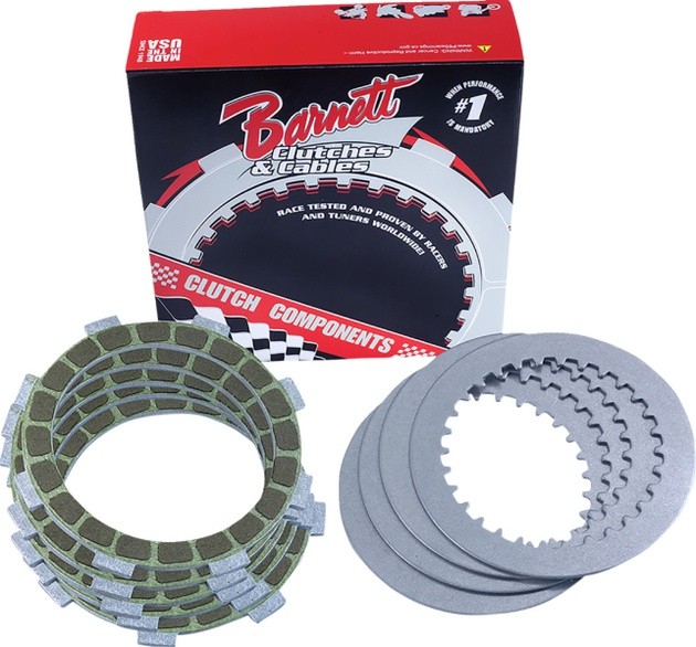 Barnett Aramid Fiber Clutch Plate Kit for Kawasaki Z125 Pro 2017-2025