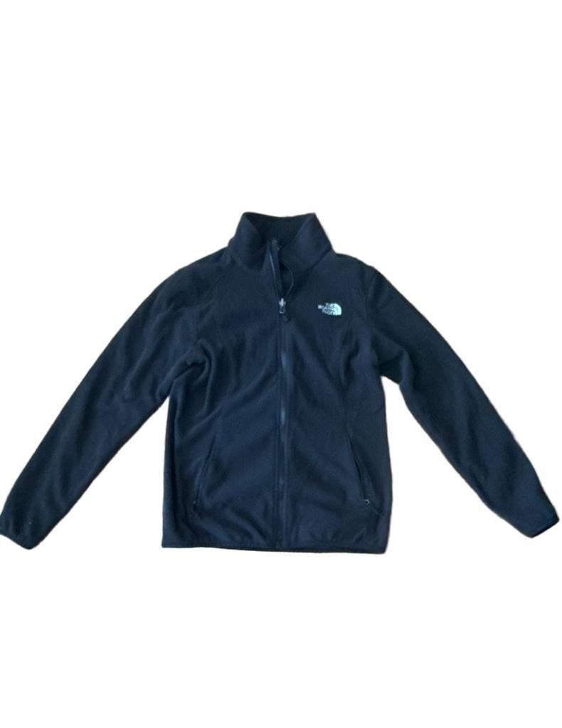 The North Face Fleece Jacket Size M Black Full Zip