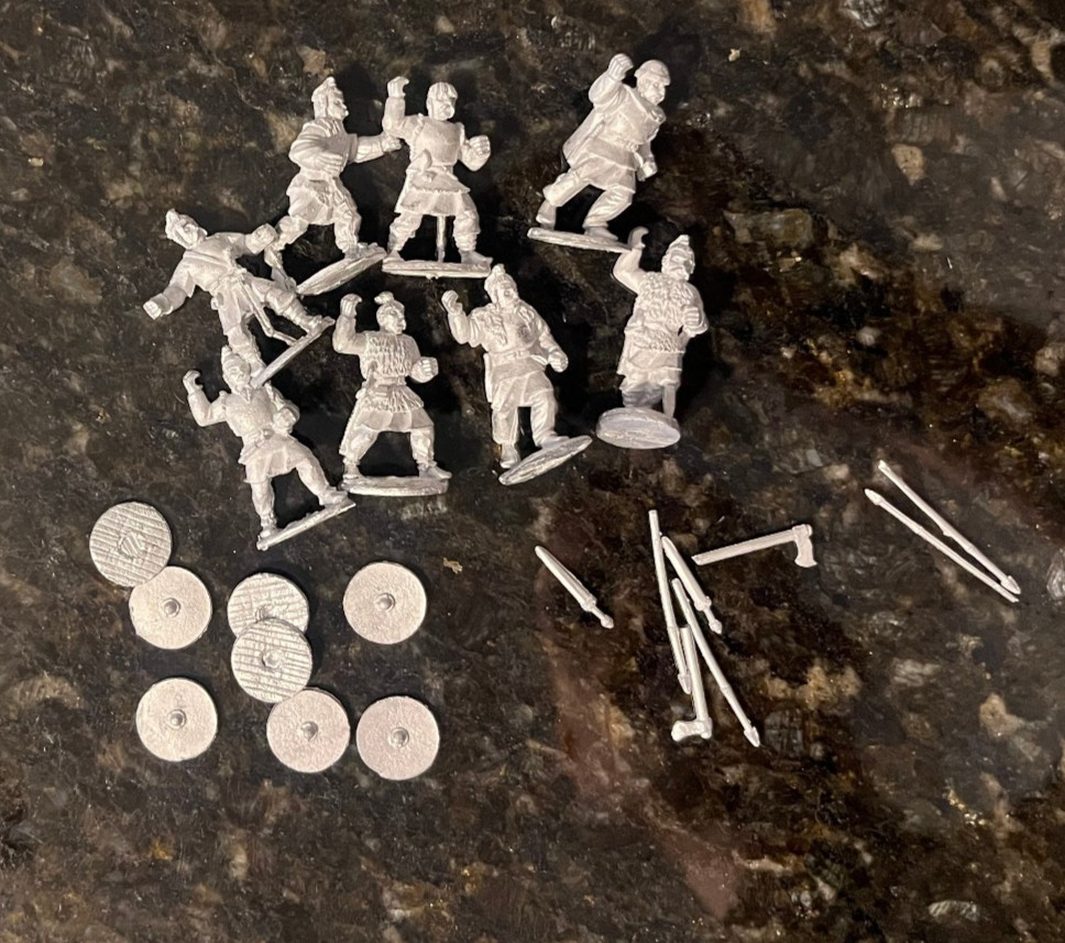 Gripping Beast Saga Age of Invasions Frankish Warriors 28mm