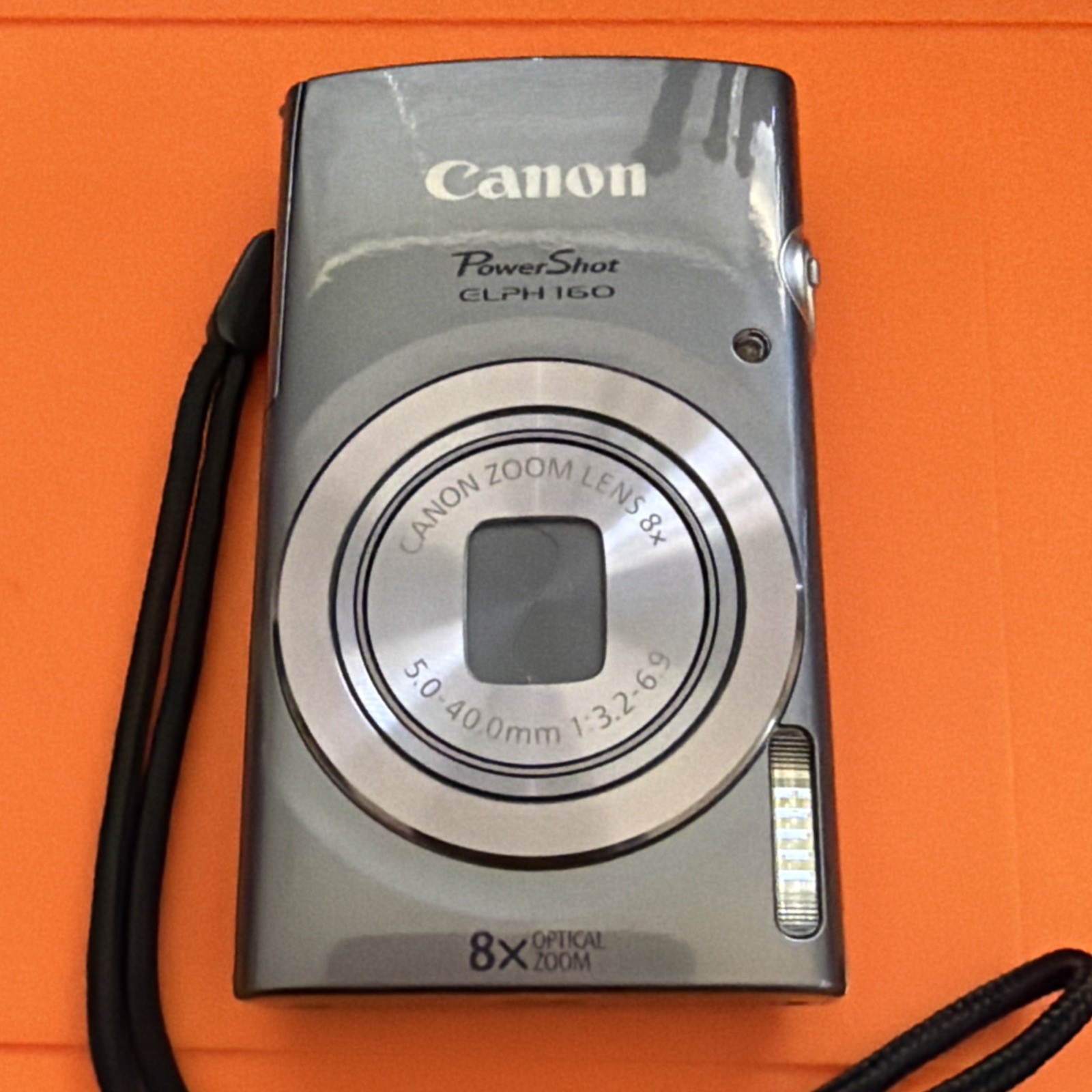 Canon PowerShot ELPH 160 Digital Camera W/new battery, Charger & 128gb SD