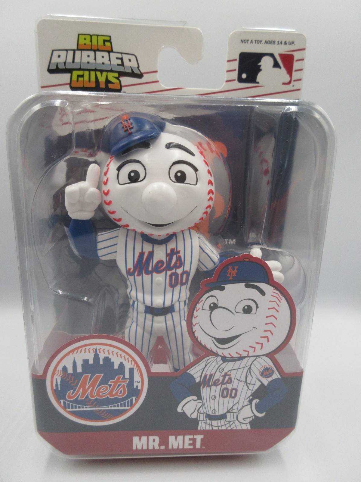 Collect Major Big Rubber Guys MR MET Figure New York Mets Mascot MLB BRAND NEW Collect Major Big Rubber Guys MR MET Figure New York Mets Mascot MLB BRAND NEW