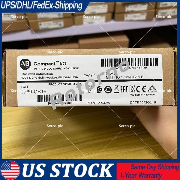 Allen Bradley 1769-OB16 Compact I/O DC Output New Sealed 