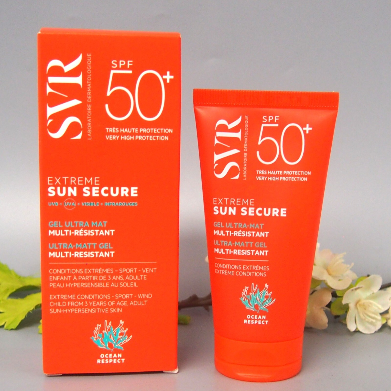 SVR Sun Secure Extreme Multi-Resistant Ultra-Matt Gel SPF50+ 50ml  Exp 10/2028