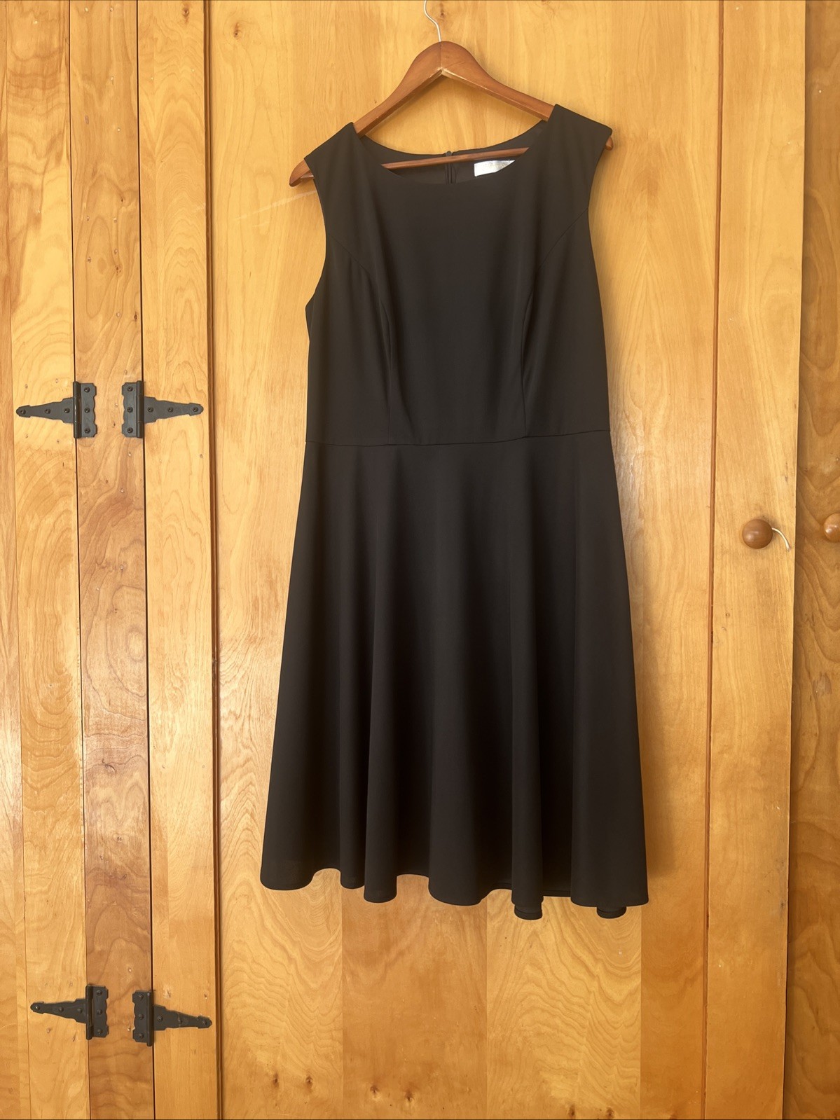 Hanpceirs Dress Black Color Sleeveless Size XL