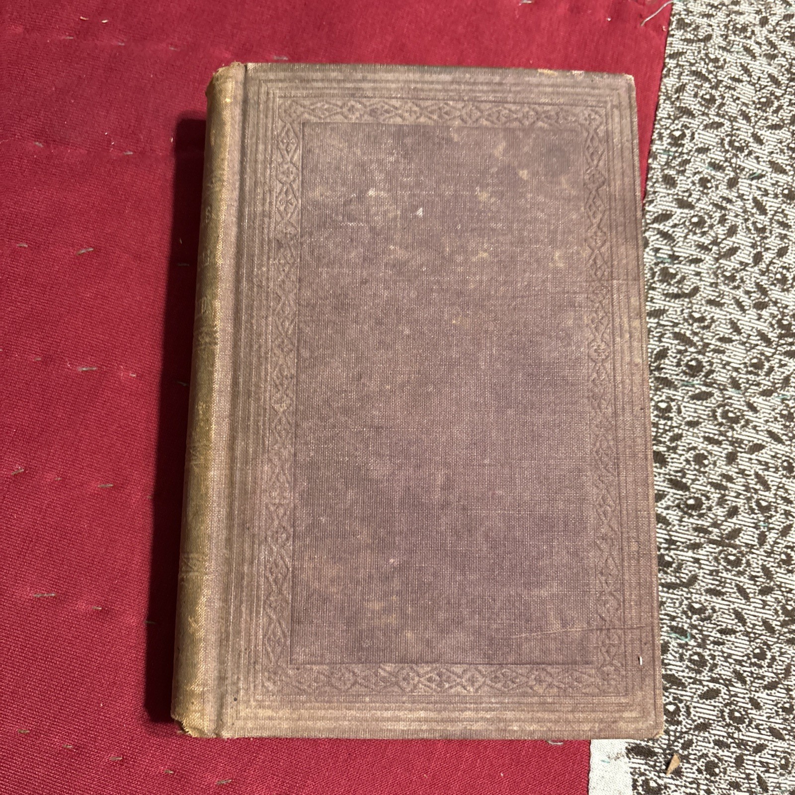 Vintage 1859 Hardback Travels In France And The British Islands By Rev. M. Floyd
