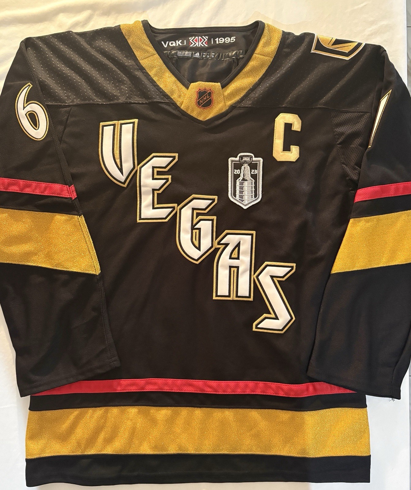Vegas Golden Knights #61 Mark Stone Black Custom Fan Hockey Jersey NO GLOW