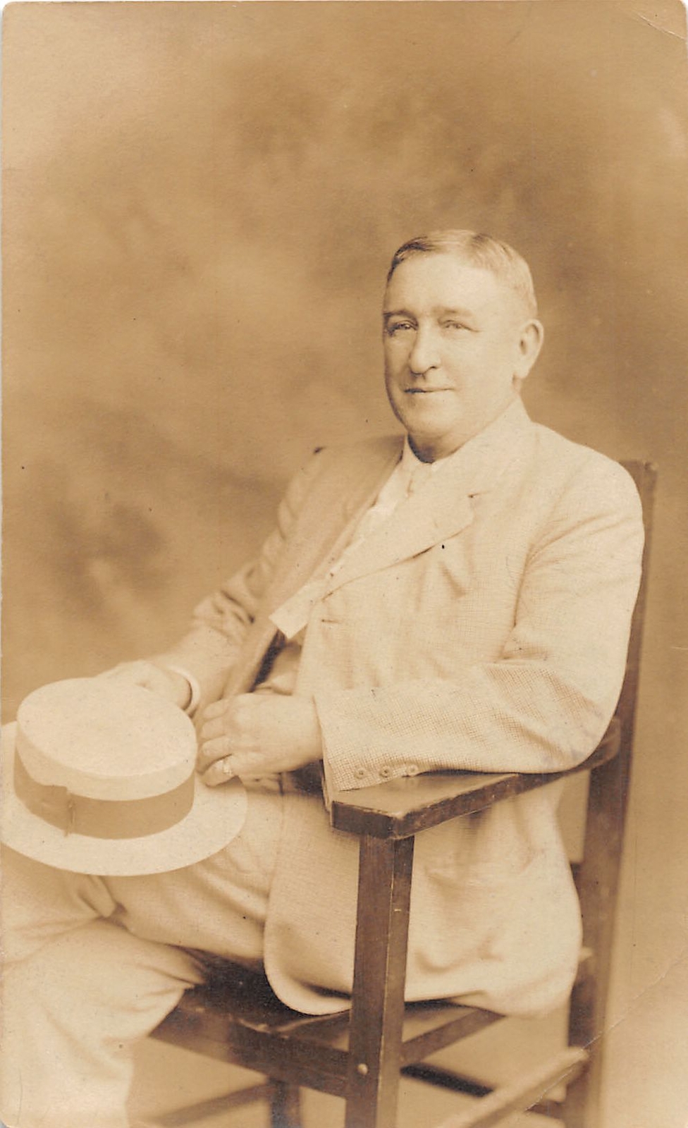 J55/ Atlantic City New Jersey RPPC Postcard c1910 Well-Dressed Man 21 J55/ Atlantic City New Jersey RPPC Postcard c1910 Well-Dressed Man 21