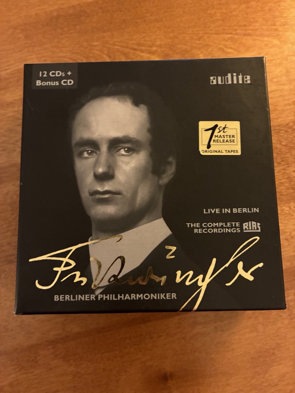 Wilhelm Furtwängler Live in Berlin, Complete RIAS Recordings 12 CD Audite Bonus
