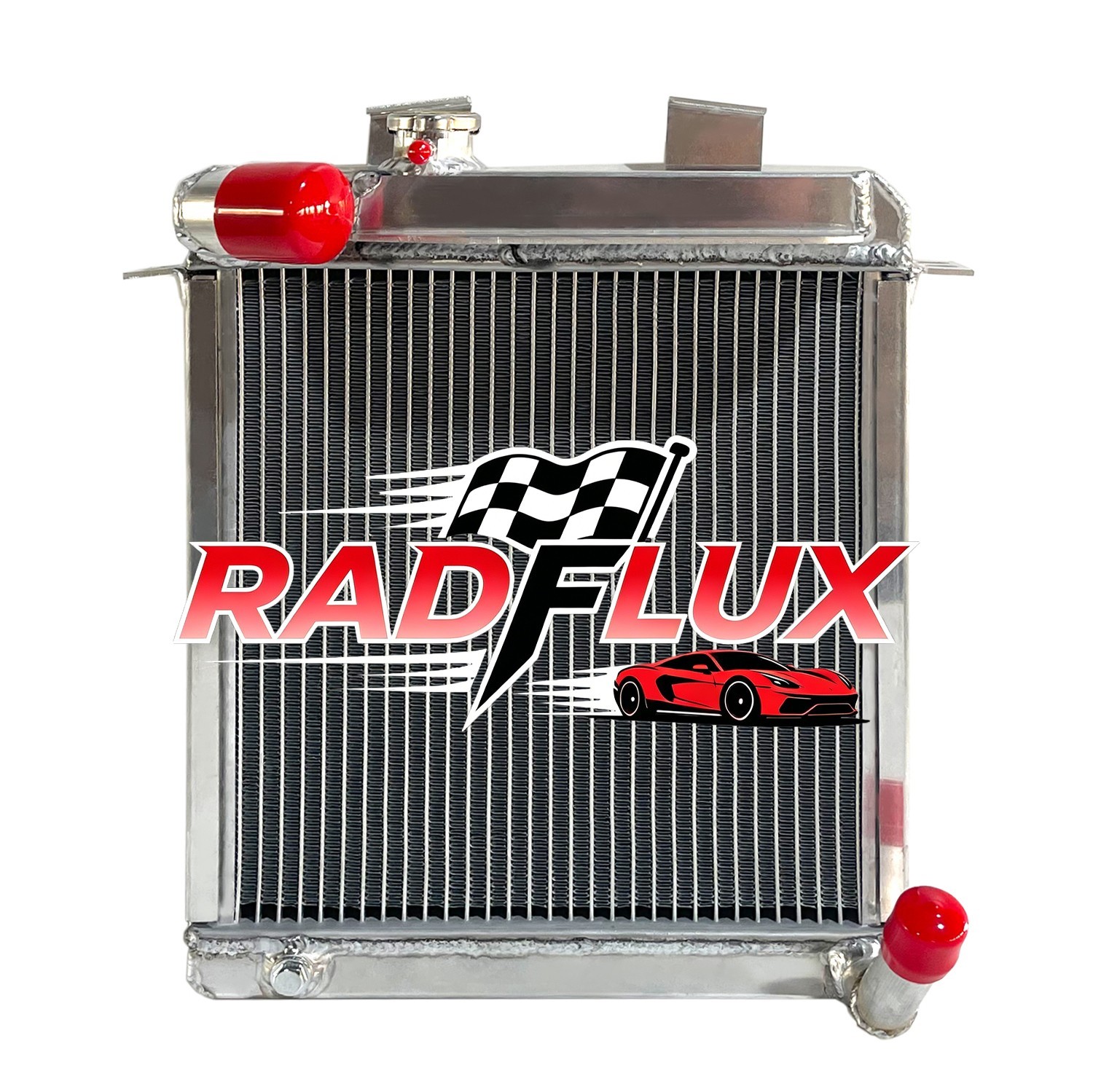 For 1953 1954 1955 MG TF XPAG 1.3L / XPEG 1.5L Midget MT Full Aluminum Radiator