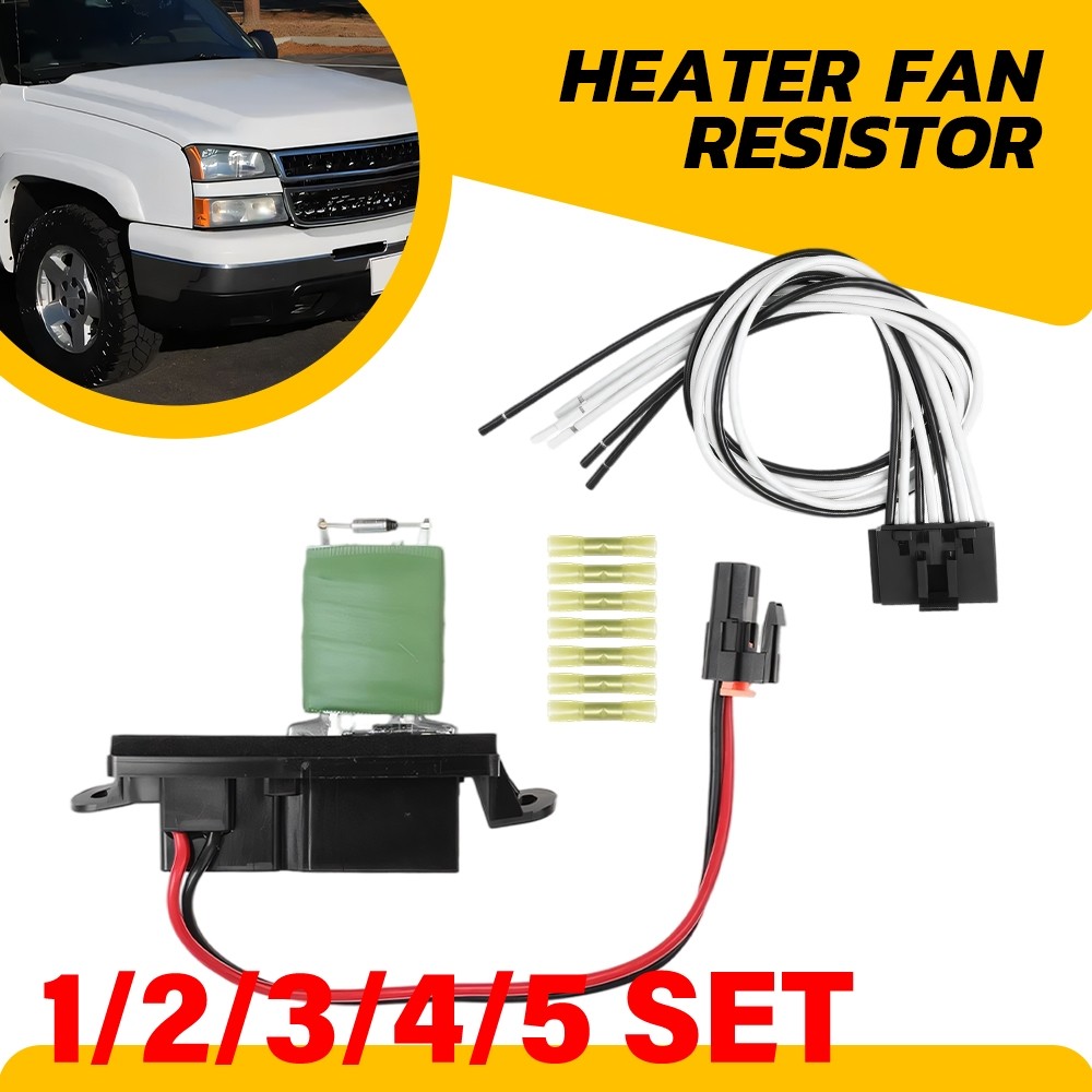 HVAC Blower Motor Resistor Control Module For Chevy Silverado 89019089 1-5SET