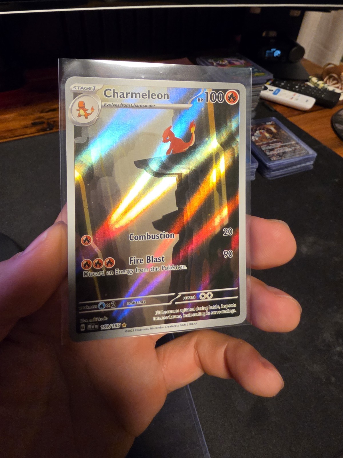 Charmeleon 169/165 Sv: Scarlet & Violet 151 Holo