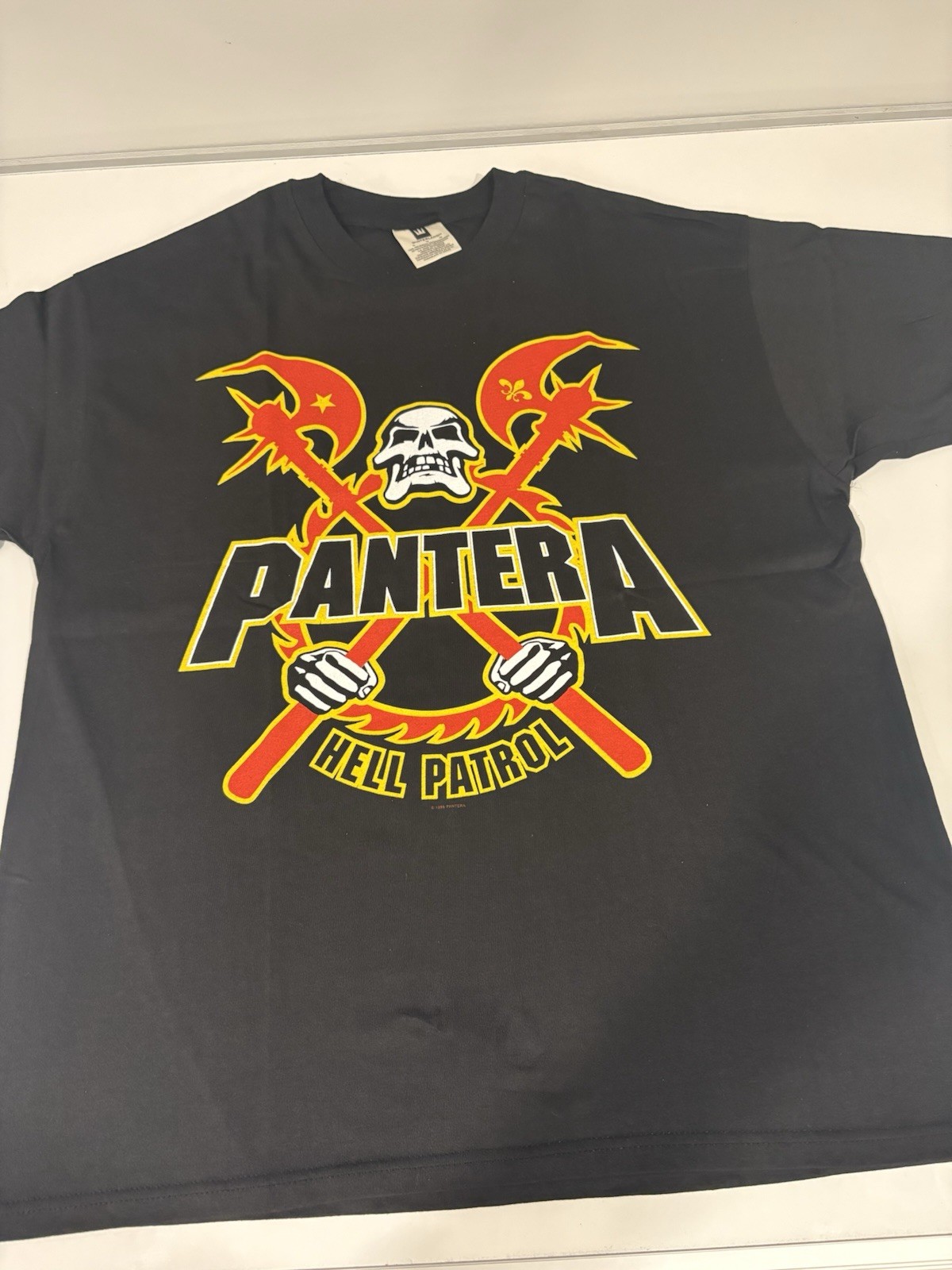 Vintage 1998 Pantera Hell Patrol Band Tee Winterland USA Made XL #235
