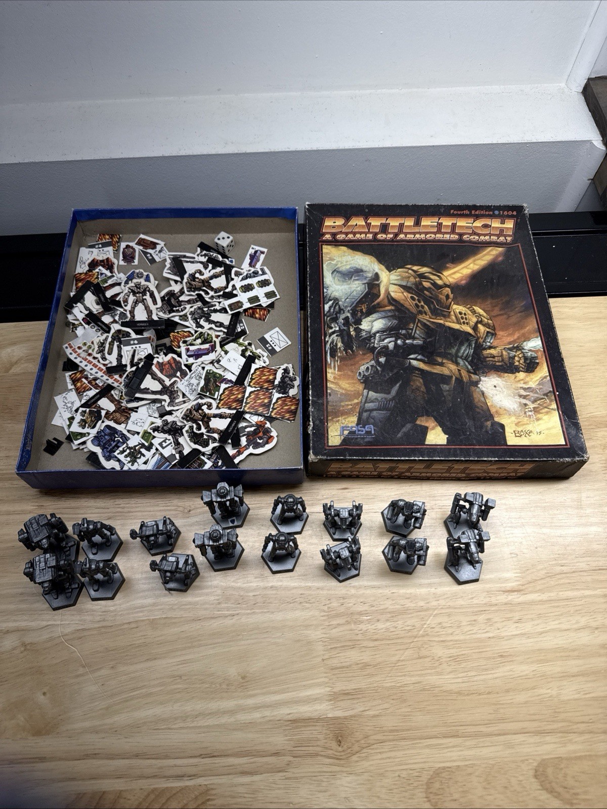 Vintage Battletech 3rd Edition 1604 A Game Of Armored Combat 1994  Incomplete 