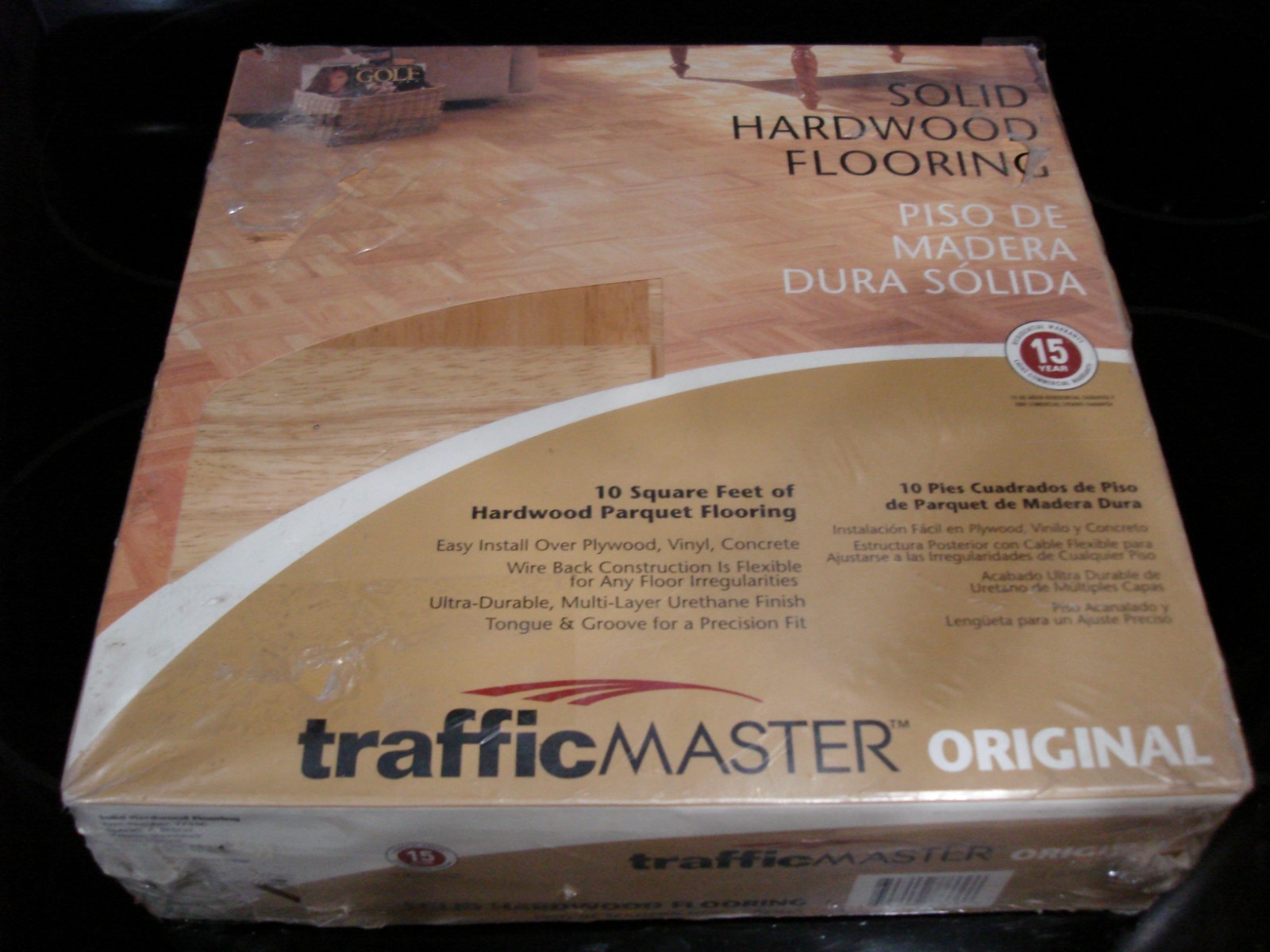 New TRAFFIC MASTER Hardwood 12x12x.3125\ New TRAFFIC MASTER Hardwood 12x12x.3125\