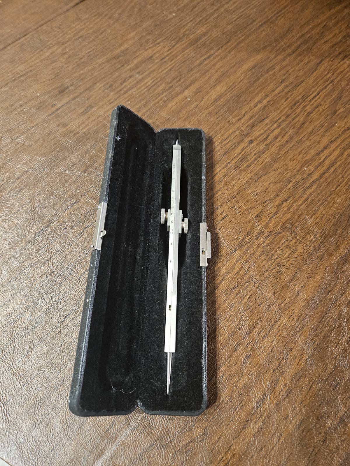 Vintage Alvin 949 Proportional Divider Drafting Instrument w/ Case Vintage Alvin 949 Proportional Divider Drafting Instrument w/ Case