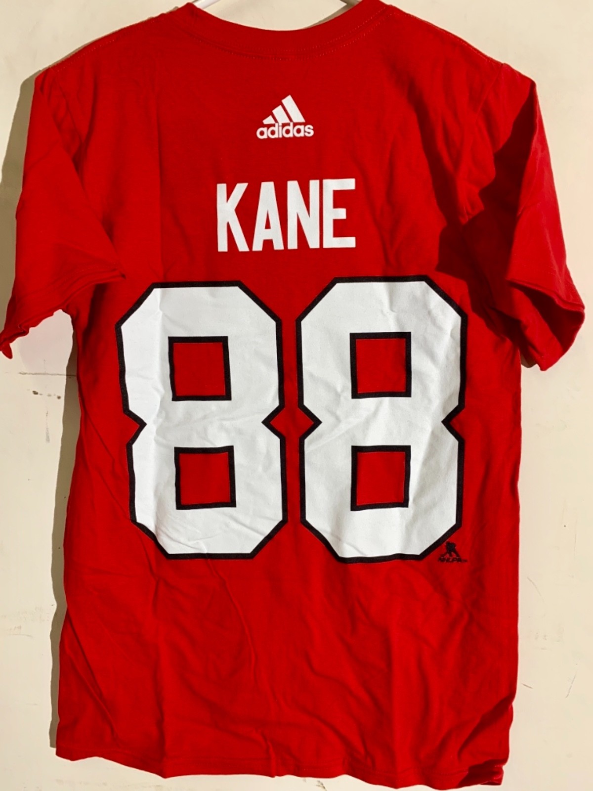 adidas  NHL T-Shirt Chicago Blackhawks Patrick Kane Red sz XL