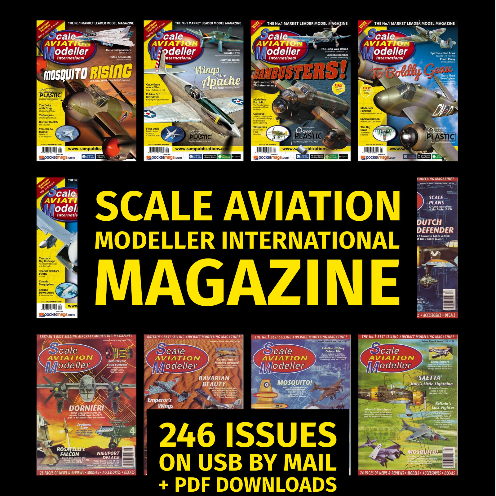 Scale Aviation Modeller International 246 Issues on USB + Immediate Bonus