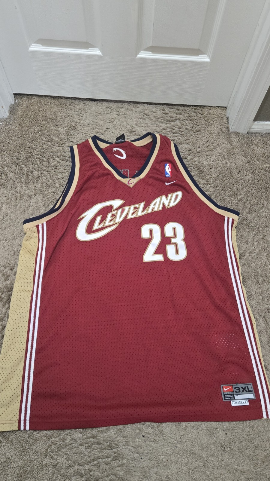 Vintage LeBron JAMES Cleveland Cavaliers Swingman 3xl Jersey