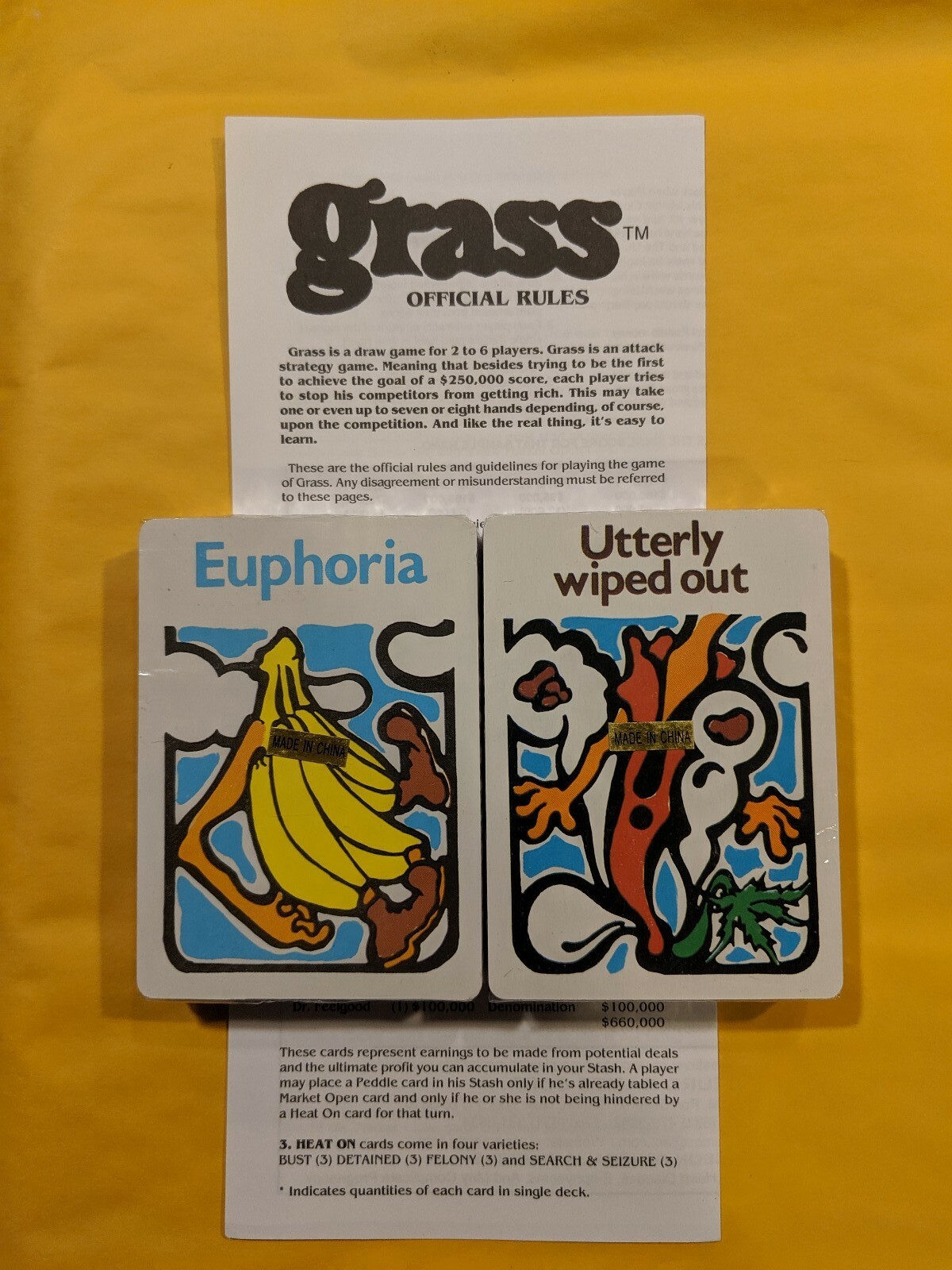 Grass the Card Game NEW(Sealed)  On Sale
