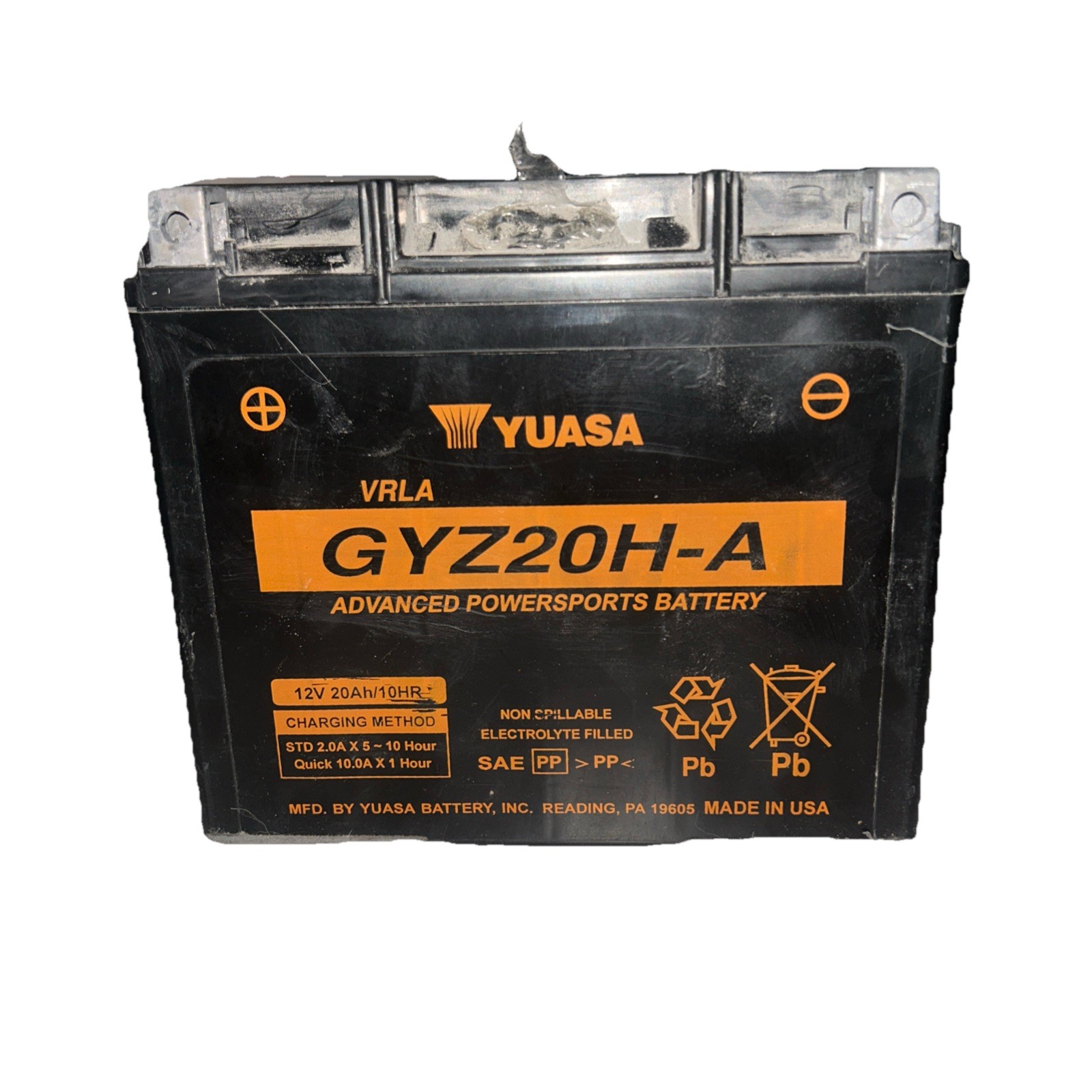 YUASA- GYZ20H-A High Performance Battery YUASA- GYZ20H-A High Performance Battery