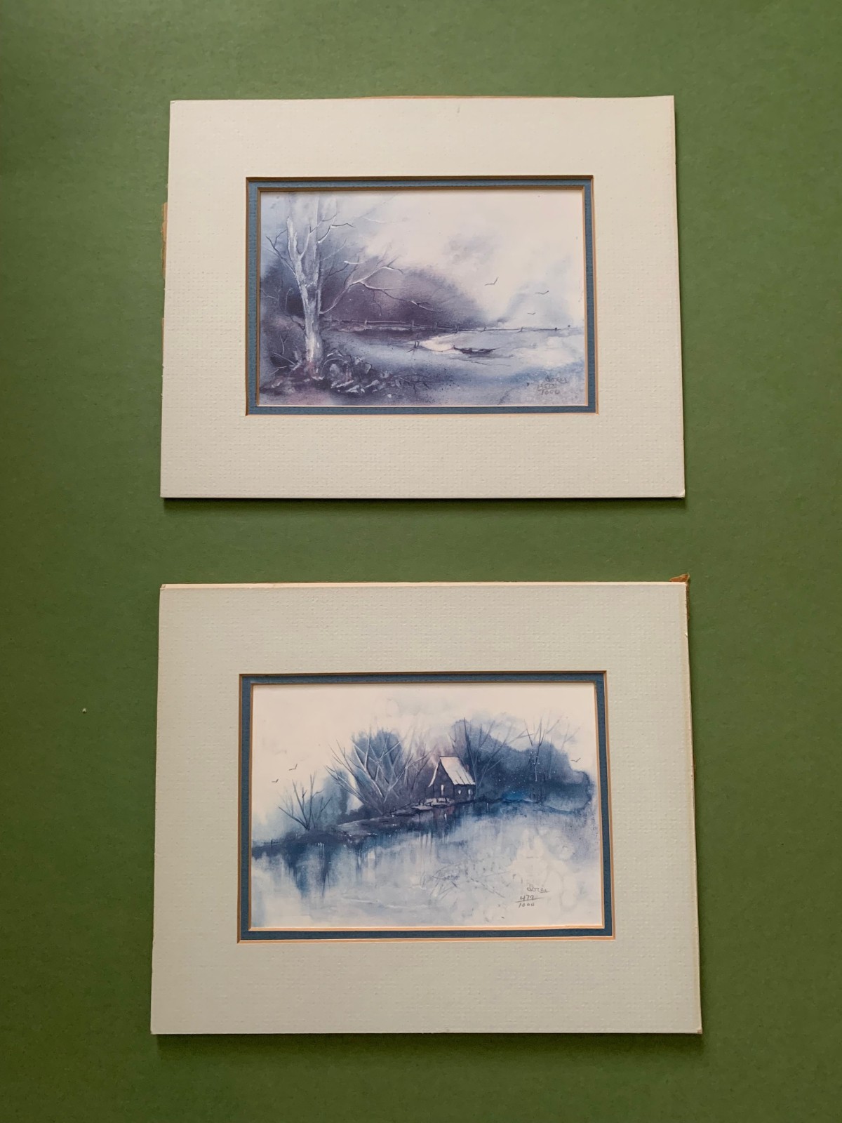 2 - Jan Dorer Signed & Numbered Matted Prints 7\ 2 - Jan Dorer Signed & Numbered Matted Prints 7\