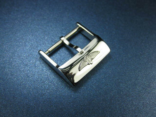 New 20mm Authentic BREITLING Polish Thumbnail Buckle Tang Buckle 20 mm Tongue A New 20mm Authentic BREITLING Polish Thumbnail Buckle Tang Buckle 20 mm Tongue A