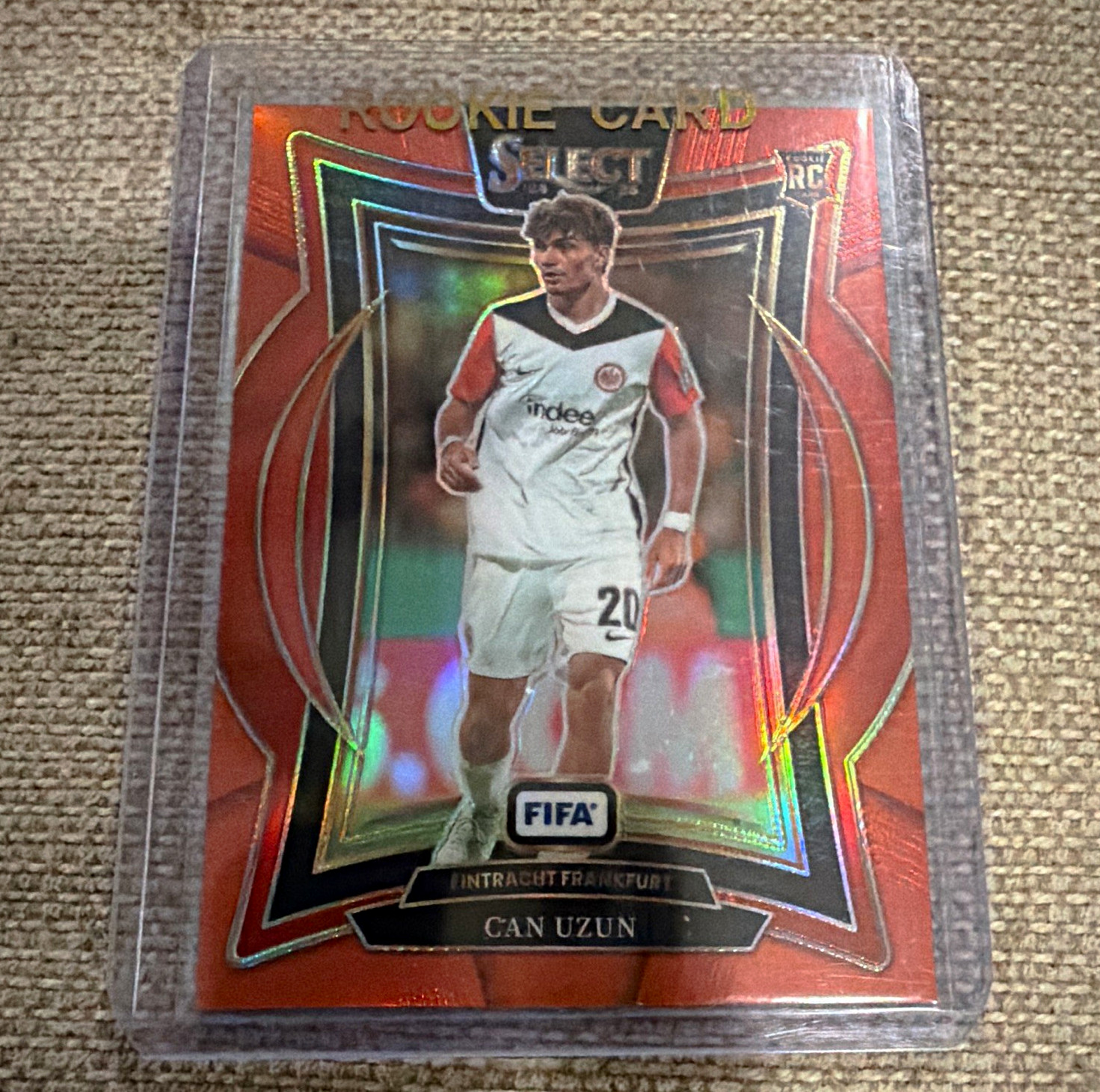 Panini 2024-25 Select FIFA Terrace Red Prizm Can Uzun RC #34 Panini 2024-25 Select FIFA Terrace Red Prizm Can Uzun RC #34