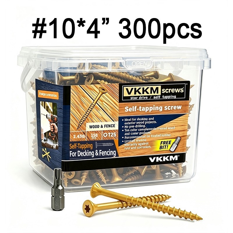 VKKM 300Pcs #10x4