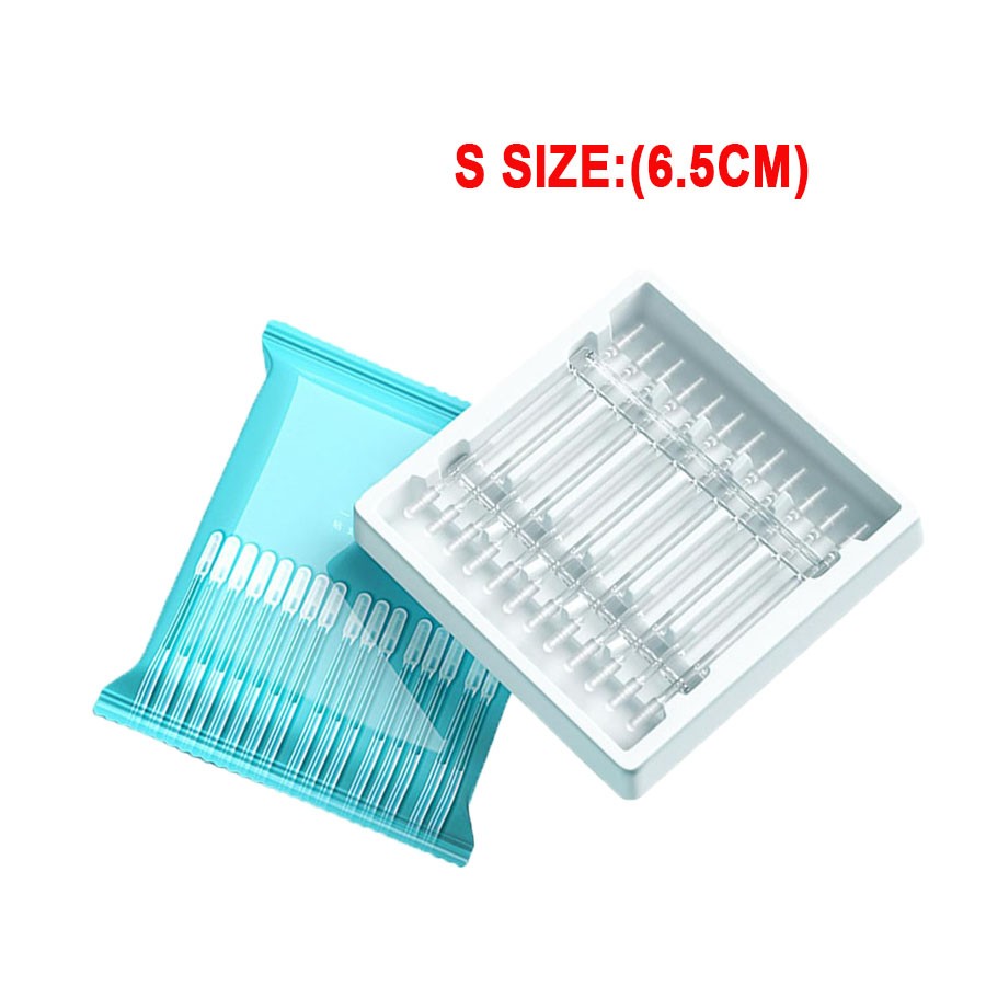 24pcs Disposable Silicone Ear Wax Remover Sticky S/L Ear Pick Cleaner Tool*