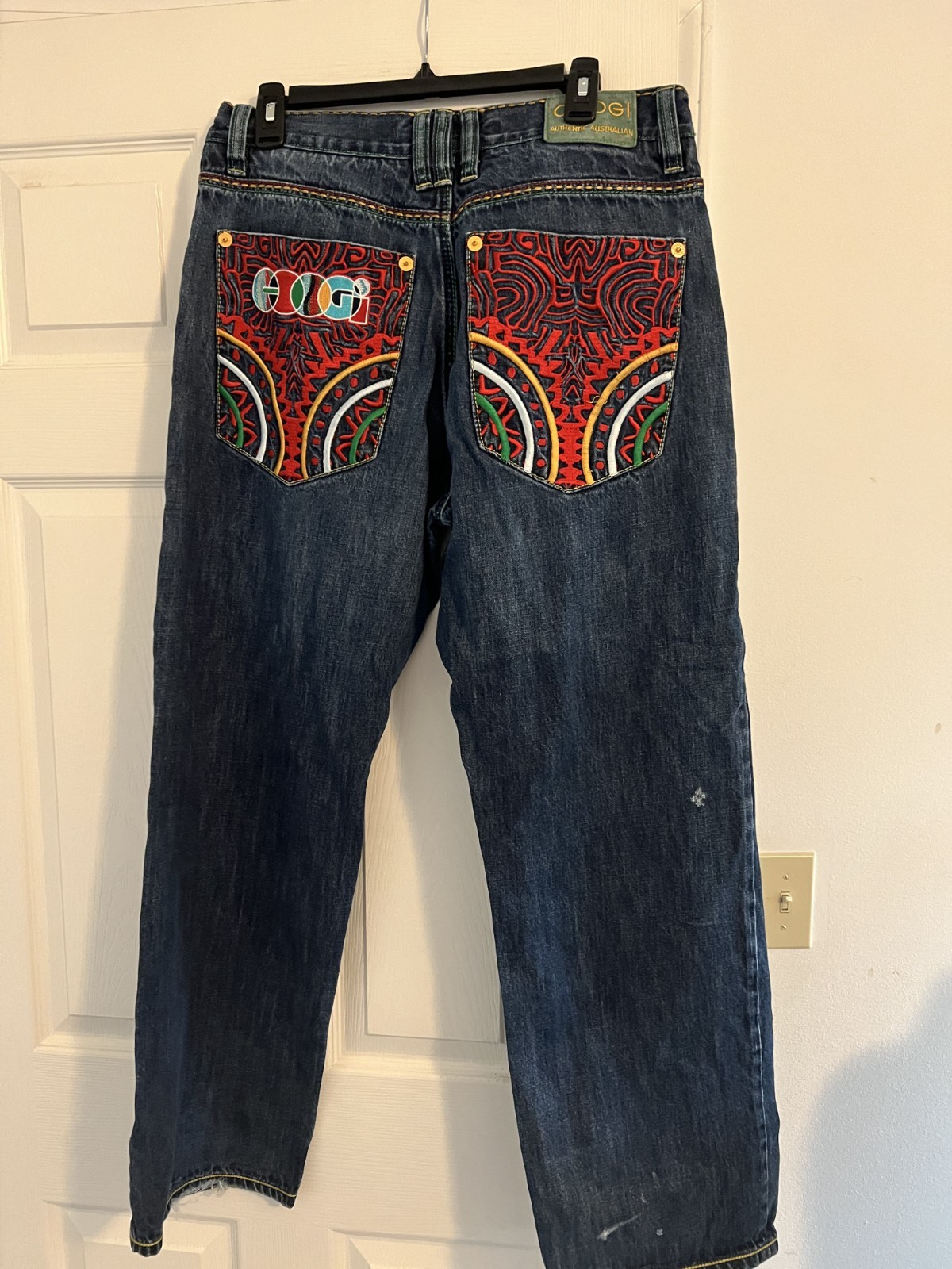 Vintage Coogi Denim With Embroidered Back Pockets Men\'s Size 34x34 SO GOOD Vintage Coogi Denim With Embroidered Back Pockets Men\'s Size 34x34 SO GOOD