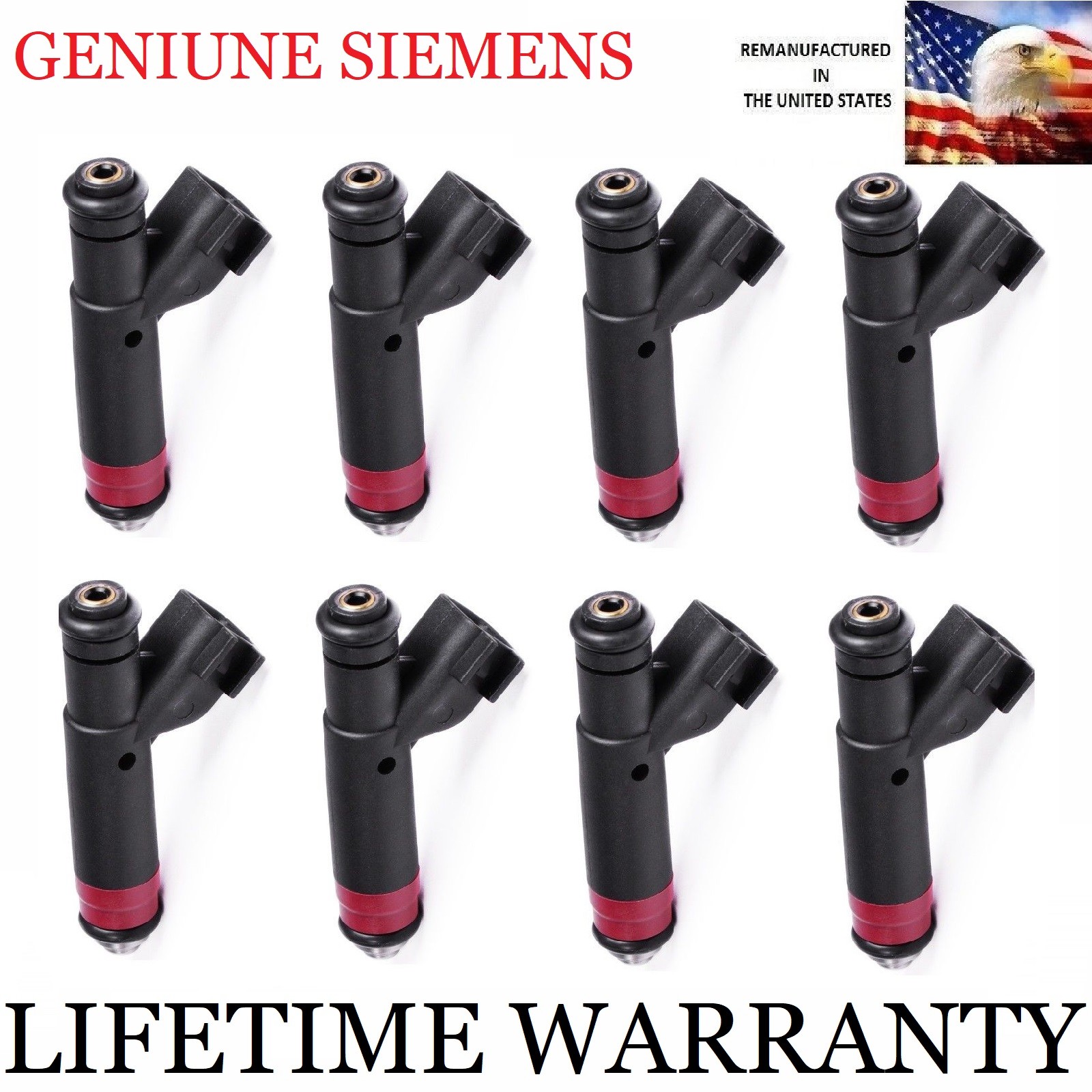 8PCS OEM Siemens Fuel Injectors for 01 To 03 Dodge Ram 1500   4.7L  #53032145AA