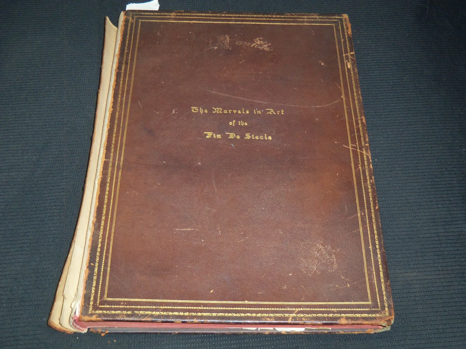 1800\'S THE MARVELS IN ART OF THE FIN DE SIECLE VOLUME NO. 1 BY H. SYLVESTRE- #35
