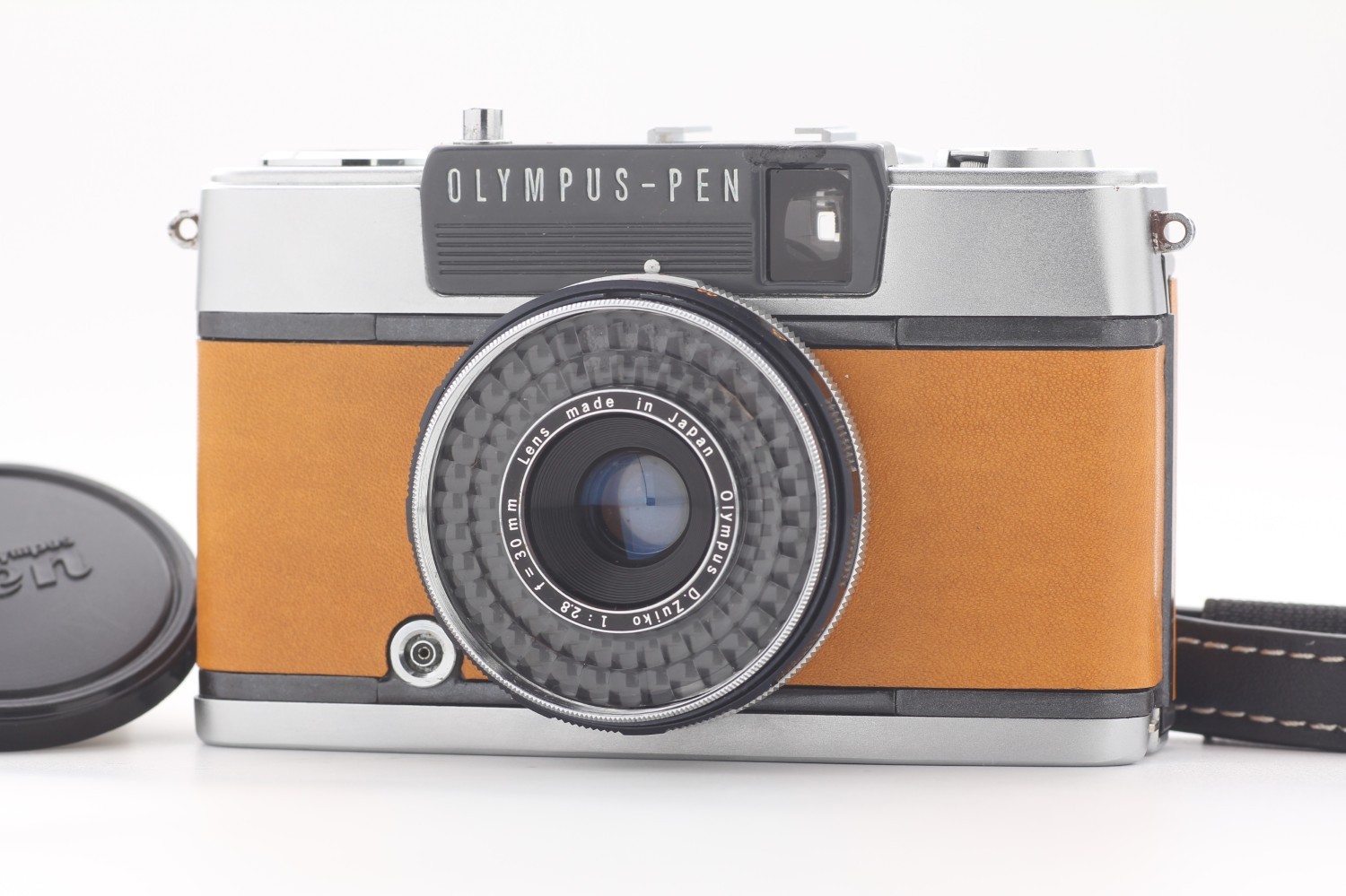 Olympus Pen EES-2 Vintage Brown [CLA'd/ MINT] Half Frame Film Camera sn2614820