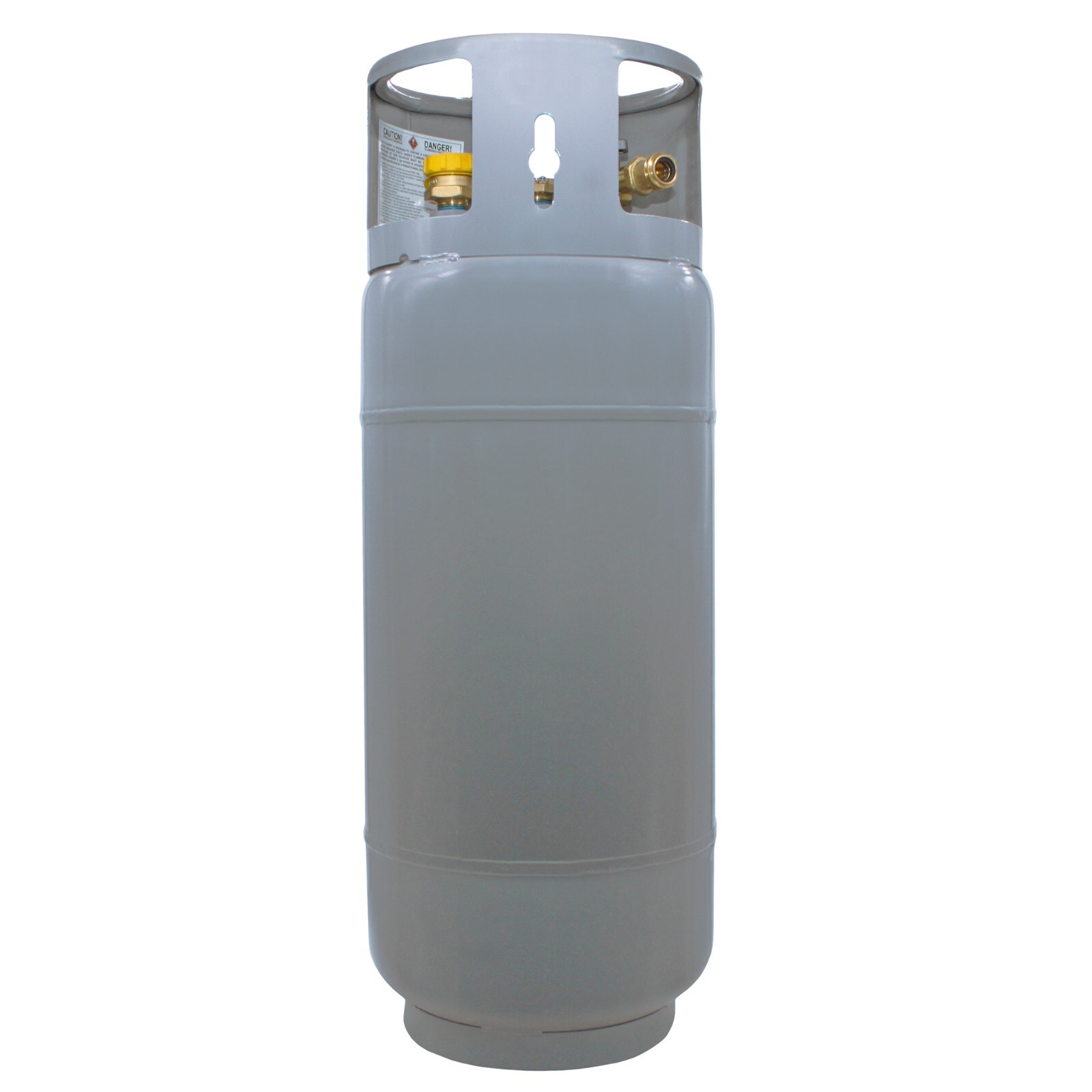 Flame King 43.5LB Steel Forklift Propane Tank with Gauge, DOT and TC Compliant