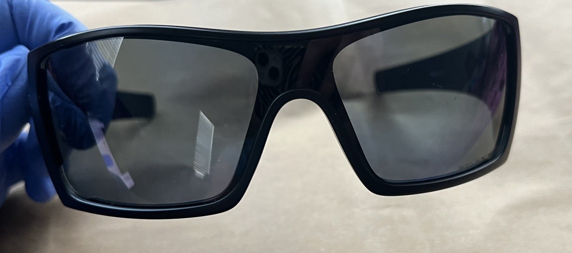Oakley Batwolf POLARIZED Sunglasses OO9101-35 Matte Black Ink W/ Black Iridium Oakley Batwolf POLARIZED Sunglasses OO9101-35 Matte Black Ink W/ Black Iridium