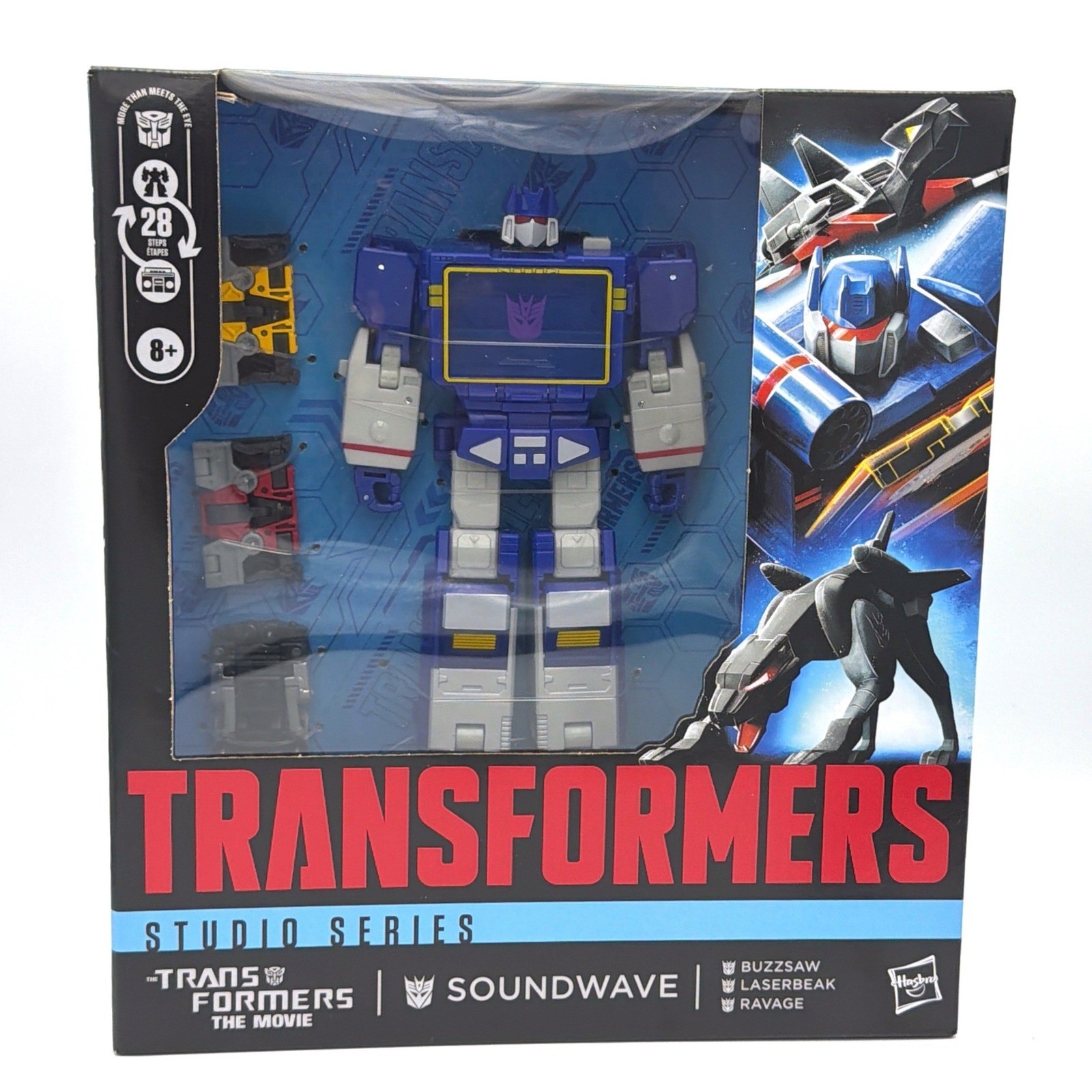 Hasbro Transformers Studio Series Soundwave Movie Action Figure Buzzsaw Ravage Hasbro Transformers Studio Series Soundwave Movie Action Figure Buzzsaw Ravage