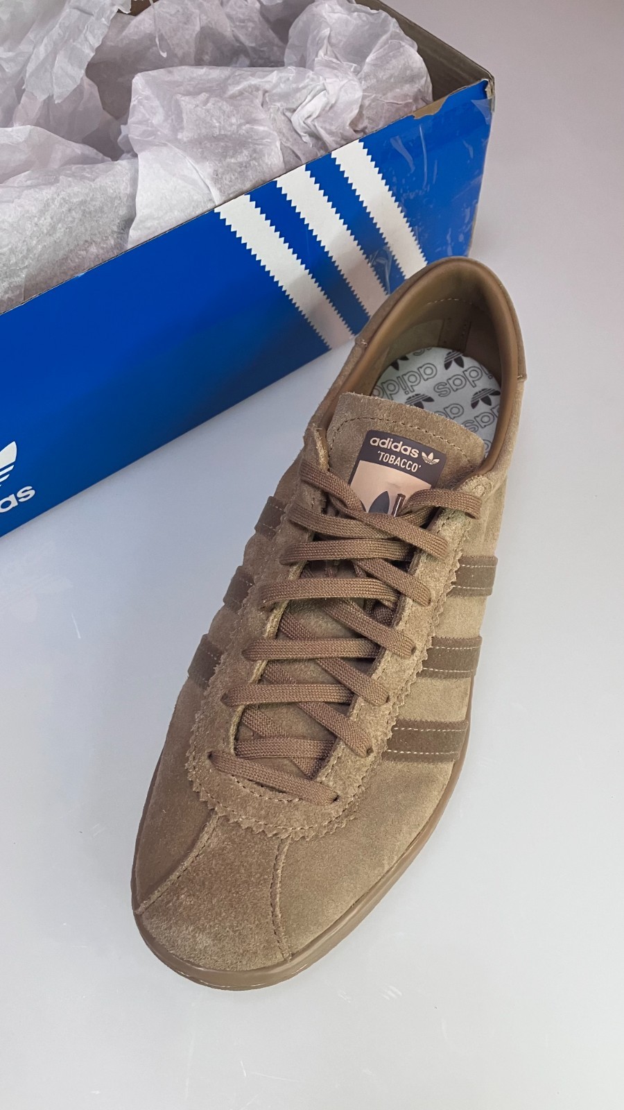Rare Vintage Adidas Originals Tobacco US 9 Brown Desert
