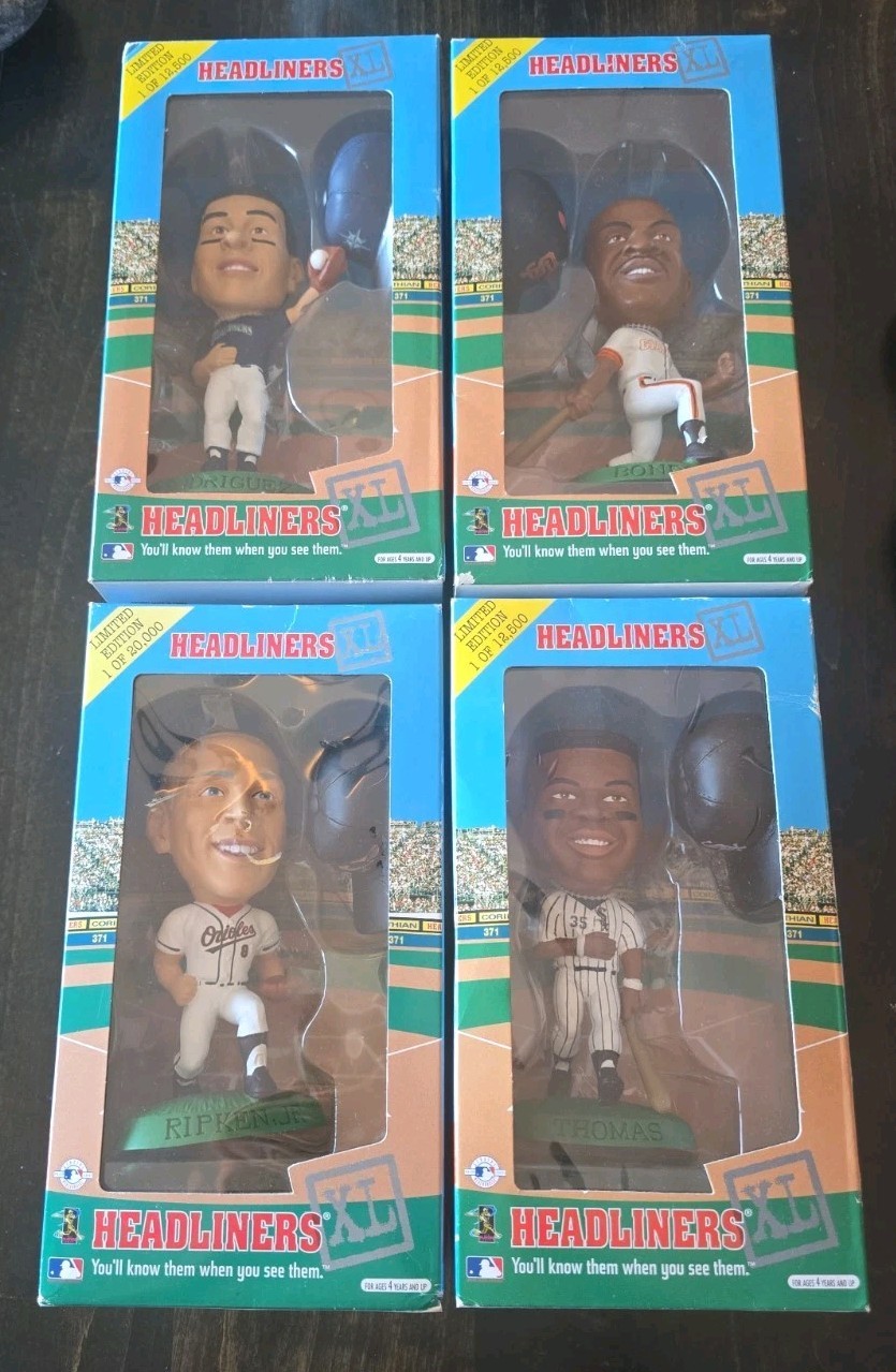 NEW 1998 Corinthian Headliners XL Cal Ripken Jr Limited Edition NIB Barry Bond