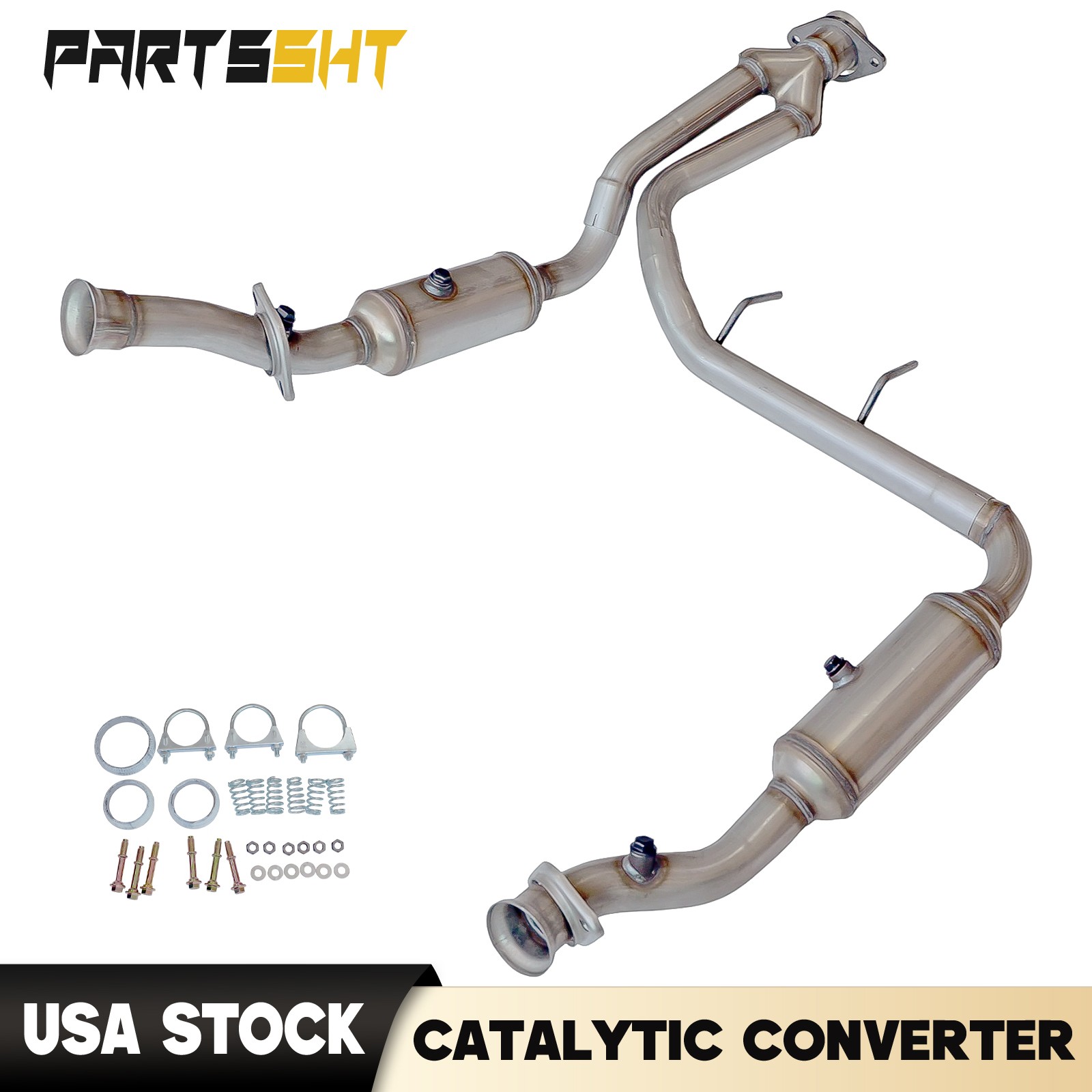 2x Catalytic Converter Fit Ford F-150 2018 2019 2020 V6 3.3L Naturally Aspirated