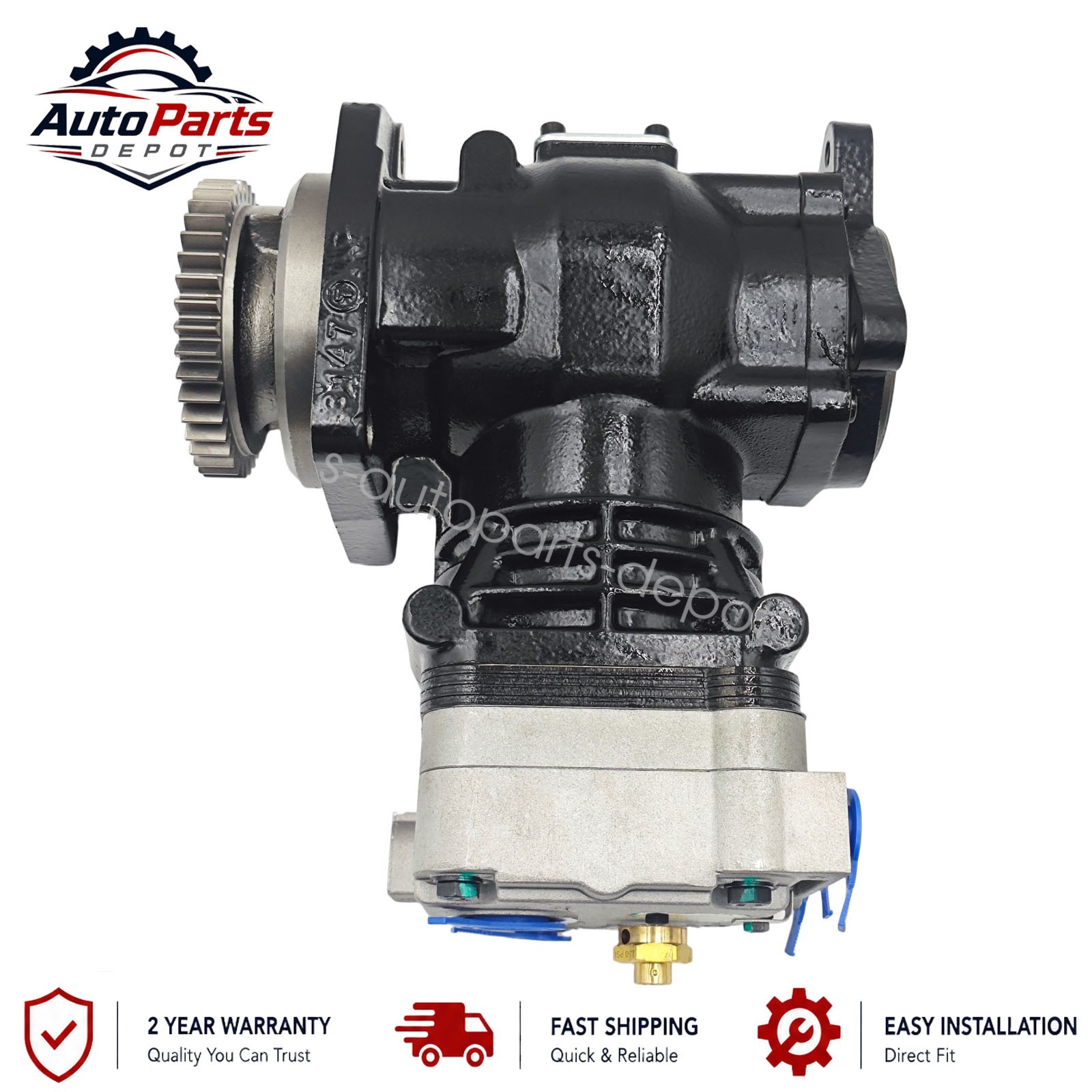 Air Brake Compressor 5011427 fit CAT Caterpillar C11 C13 C15 C18 801463 5012533