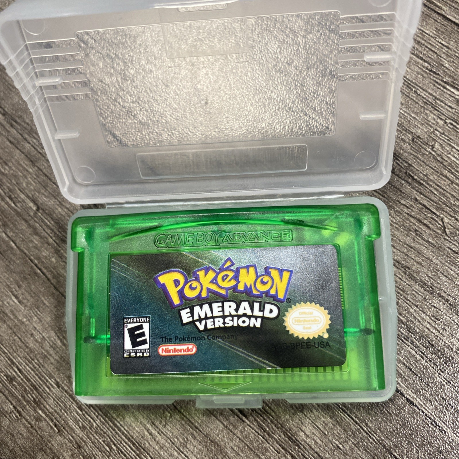 Pokemon Emerald Version Cartridge for Game Boy Advance (GBA) - Tested and Saves Pokemon Emerald Version Cartridge for Game Boy Advance (GBA) - Tested and Saves